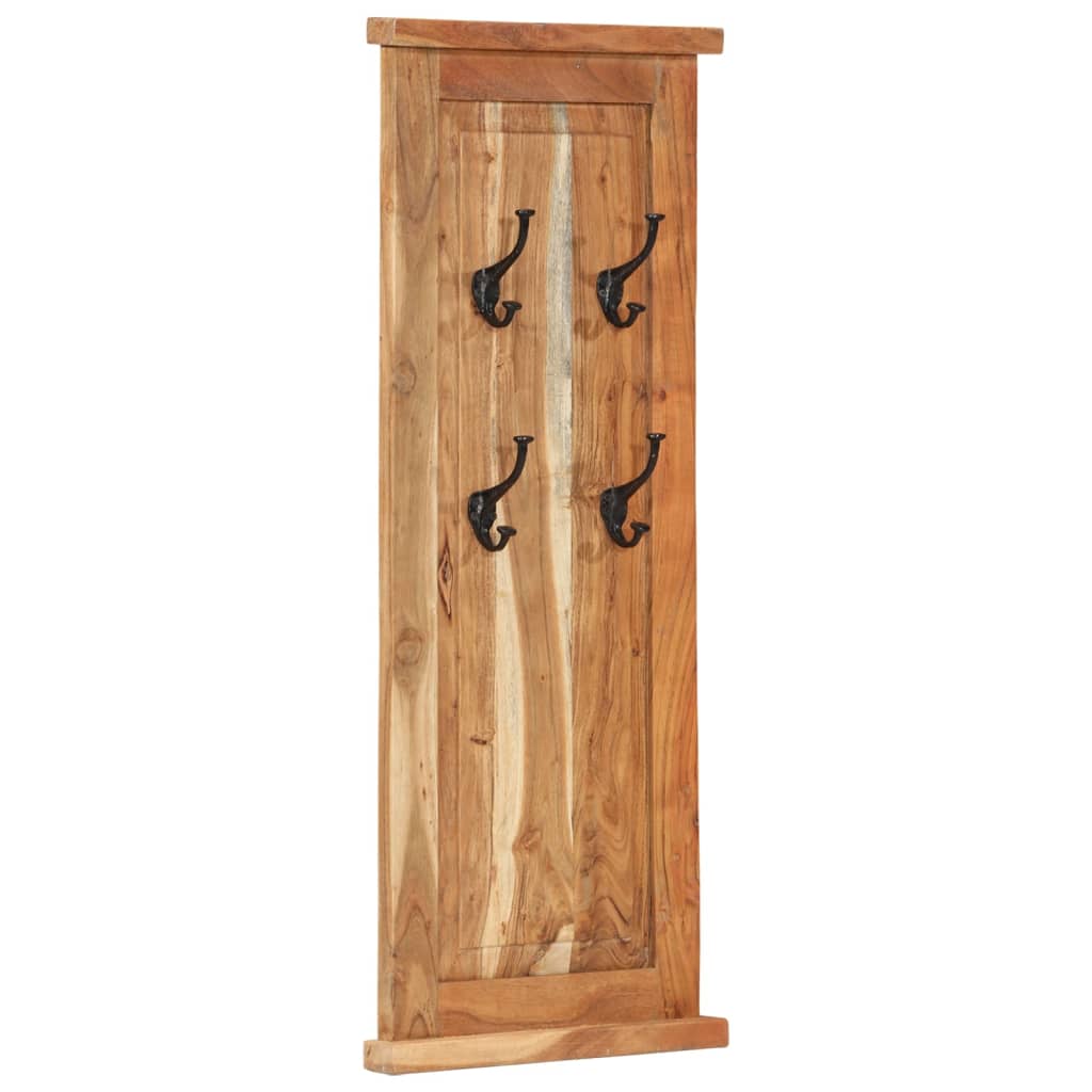 Kleshengere 2 stk heltre akasie 38x100 cm