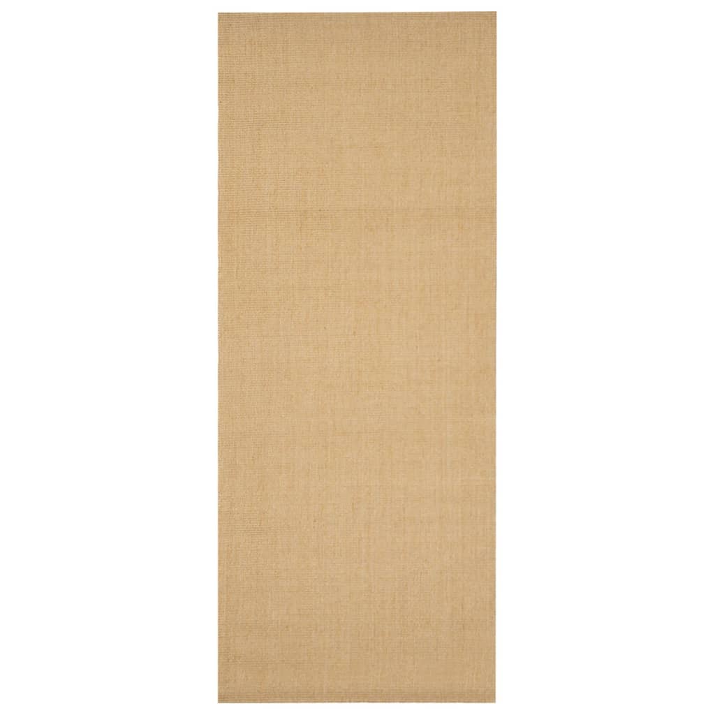 Teppe naturlig sisal 100x250 cm