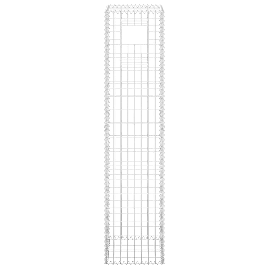 Gabionstolpe 40x40x180 cm jern