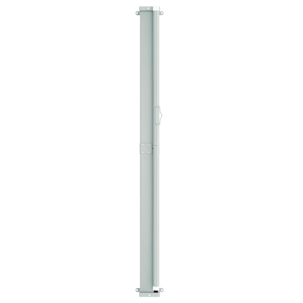 Uttrekkbar sidemarkise 180x600 cm rød