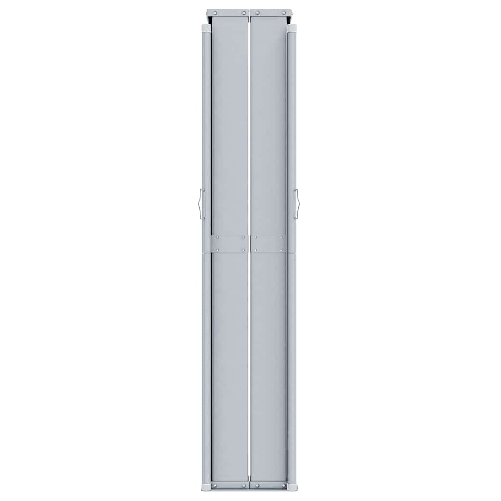 Uttrekkbar sidemarkise 180x600 cm blå
