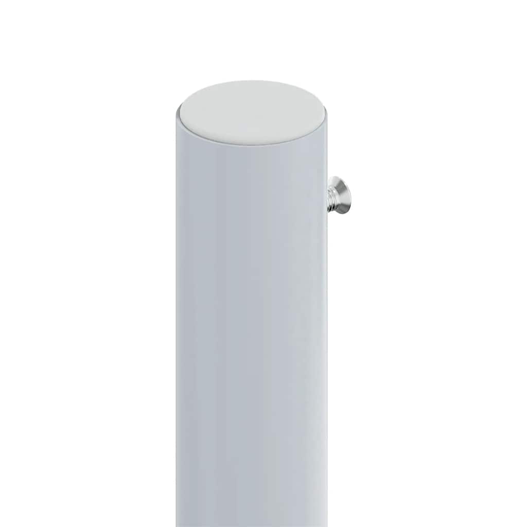 Uttrekkbar sidemarkise 220x600 cm rød