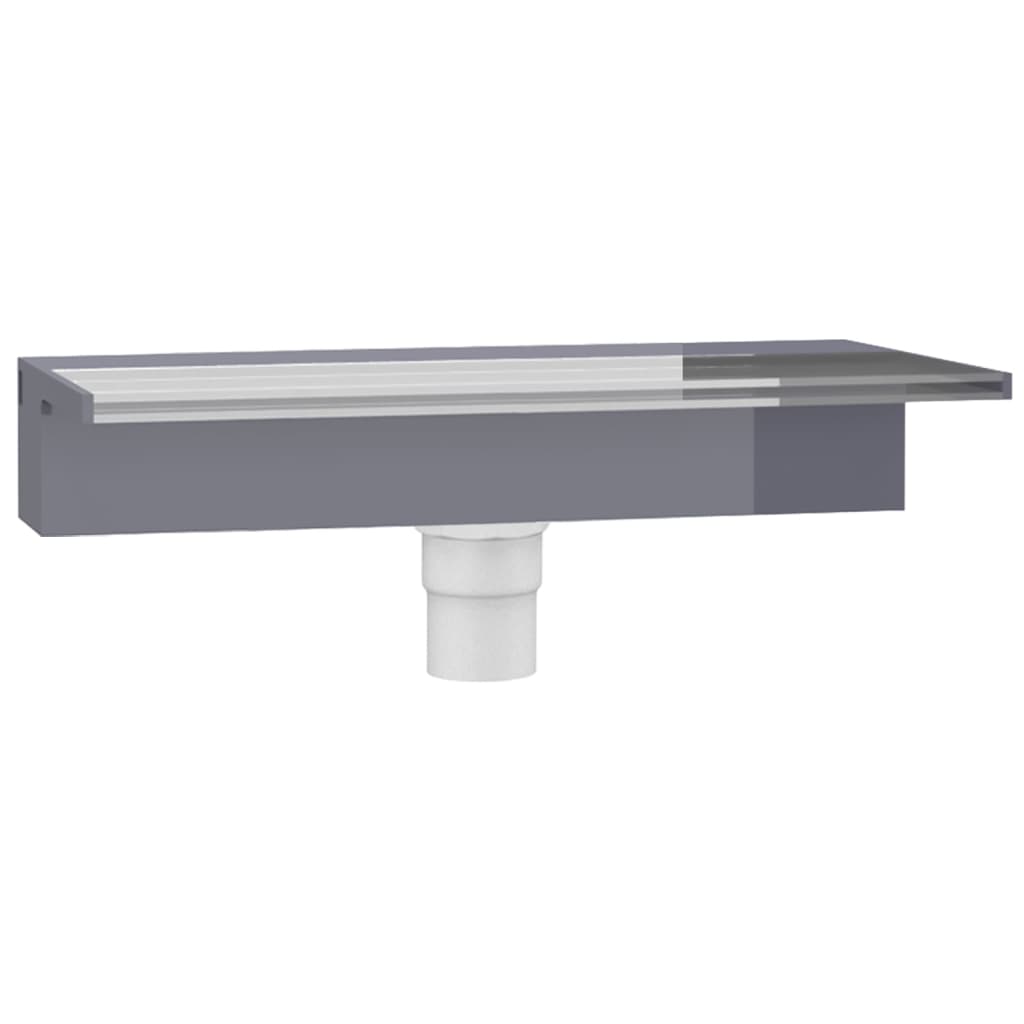 Vannfall med RGB LED akryl 45 cm