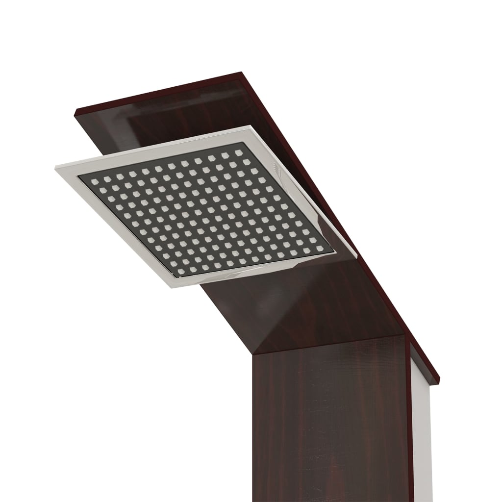 Dusjpanel glass brun