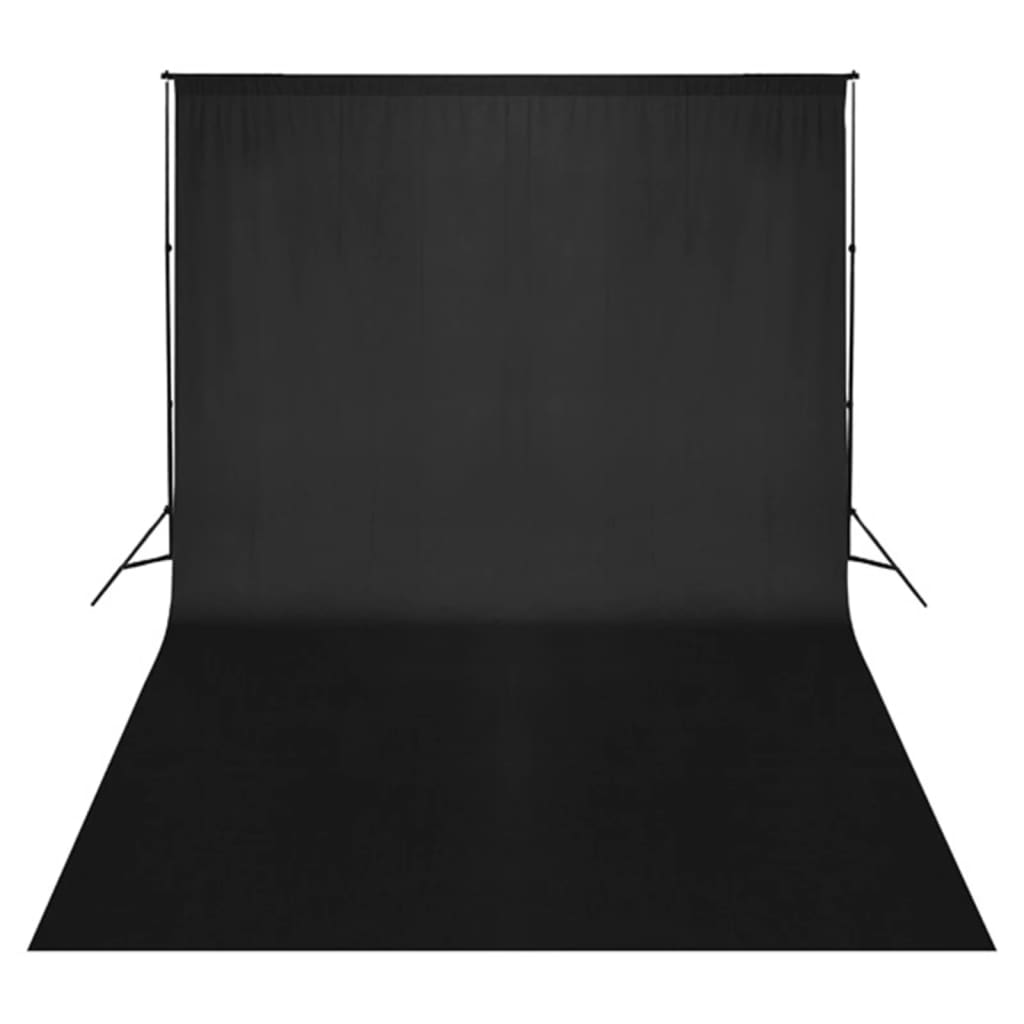 Fotostudiosett med lyssett og bakgrunn
