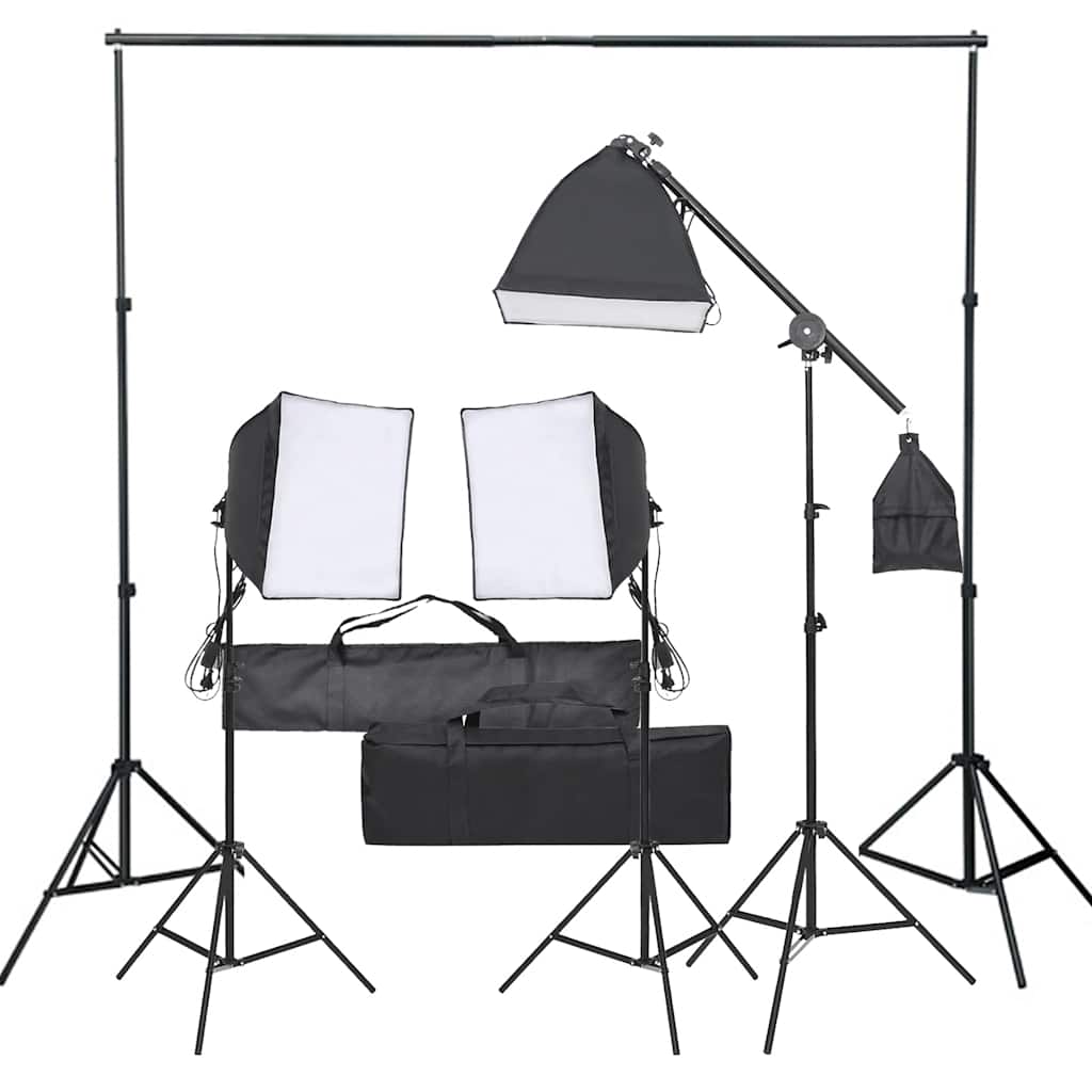 Fotostudiosett med lyssett