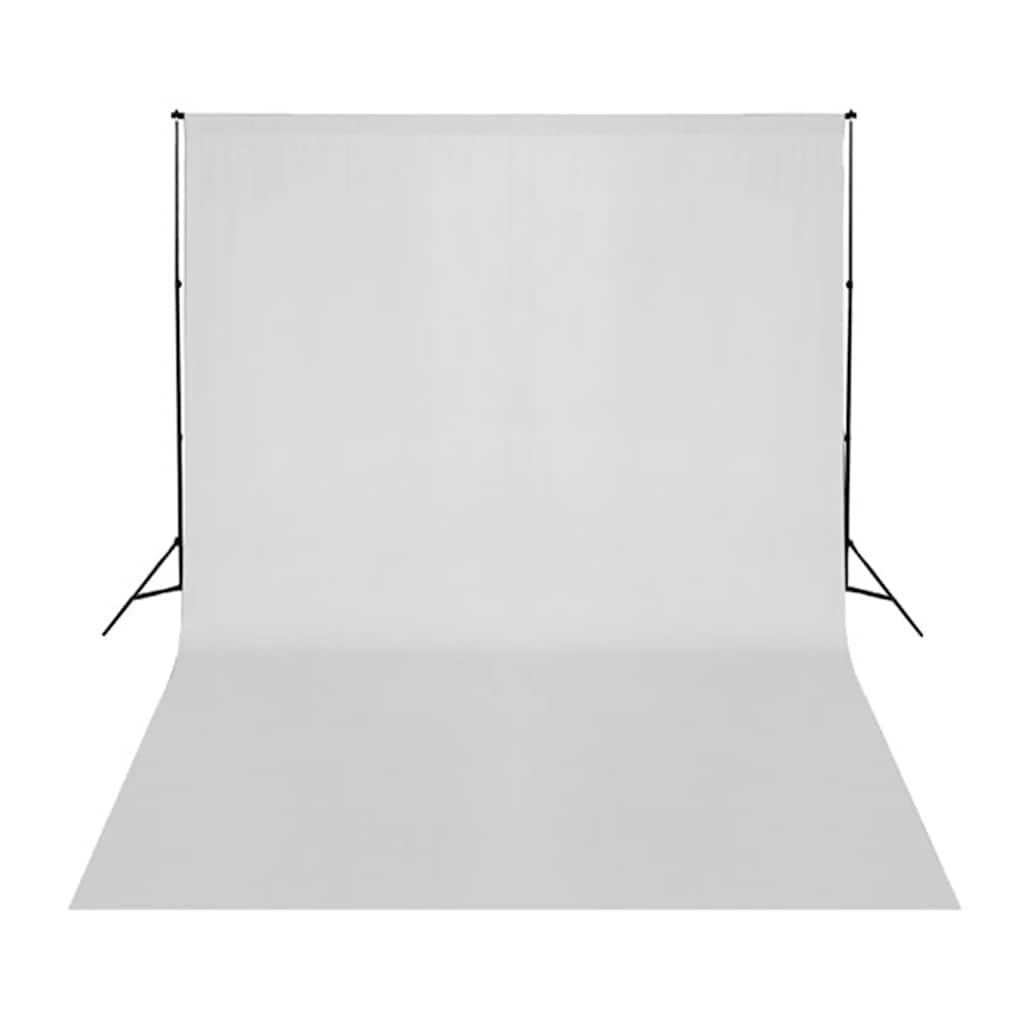 Fotostudiosett med lyssett, bakgrunn og reflektor