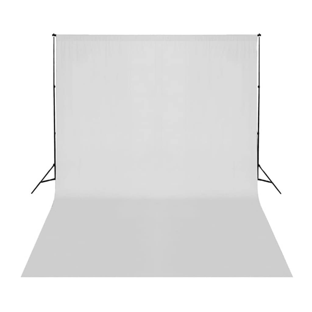 Fotostudiosett med lyssett, bakgrunn og reflektor