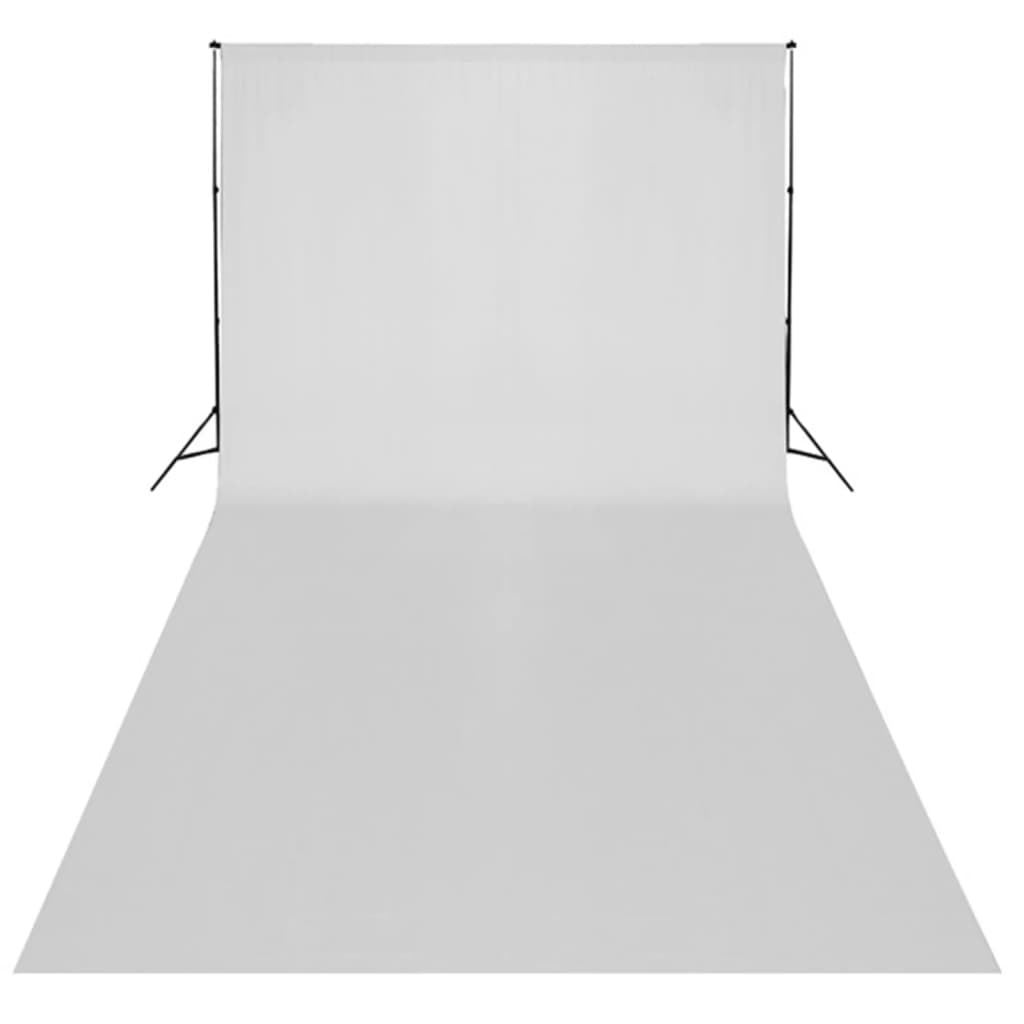 Fotostudiosett med lyssett, bakgrunn og reflektor