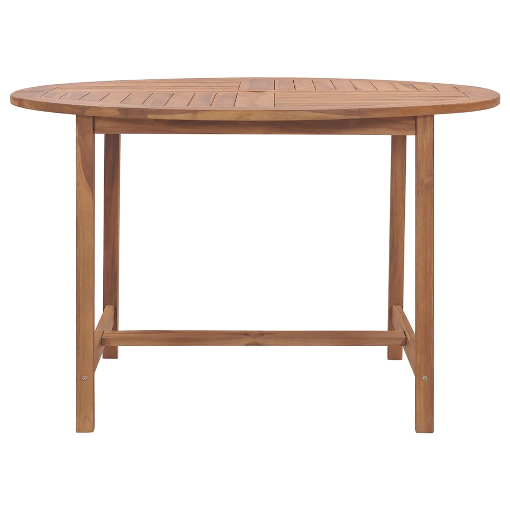 Utendørs spisebord Ø110x75 cm heltre teak