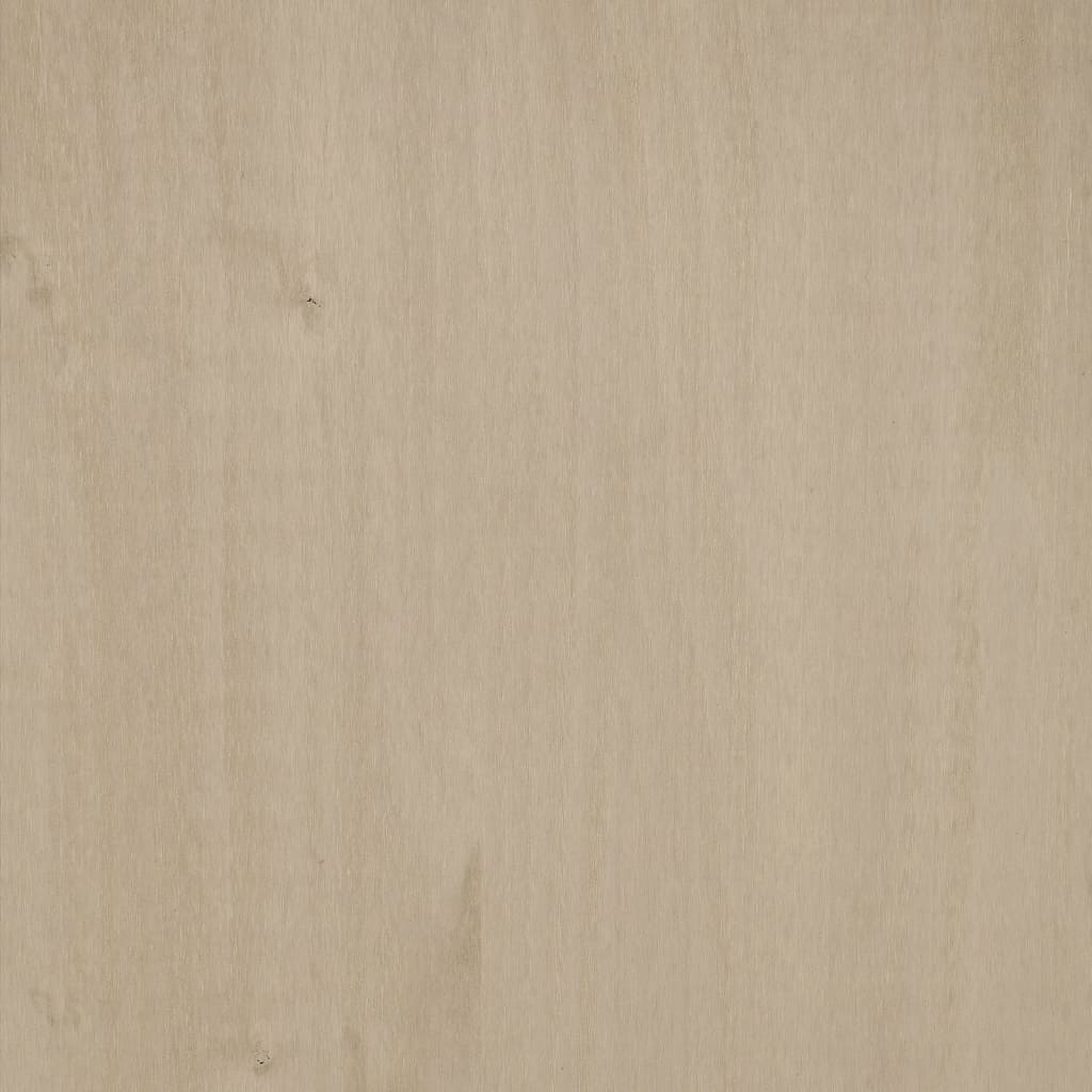 Highboard HAMAR honningbrun 60x35x180 cm heltre furu