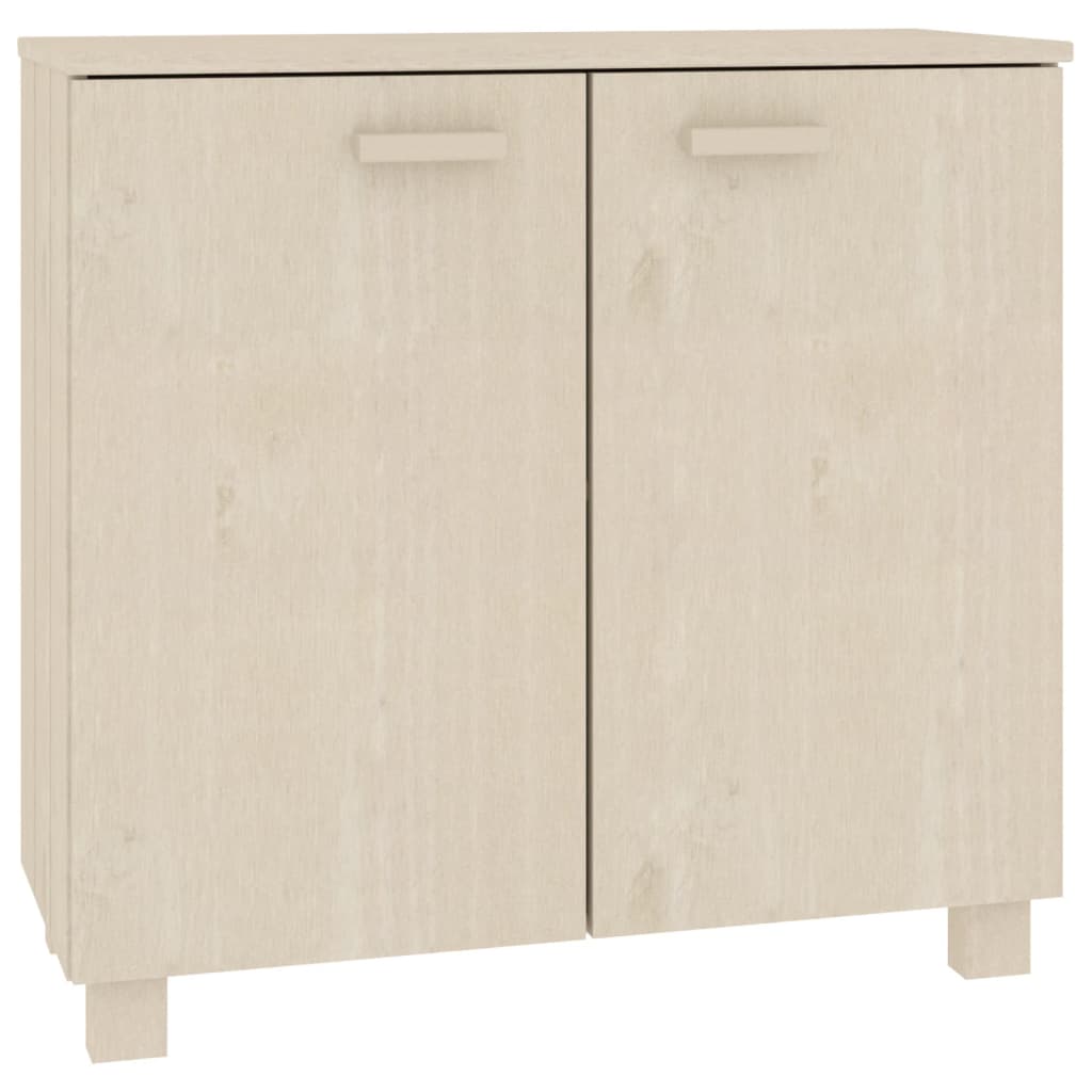 Skjenk HAMAR honningbrun 85x35x80 cm heltre furu