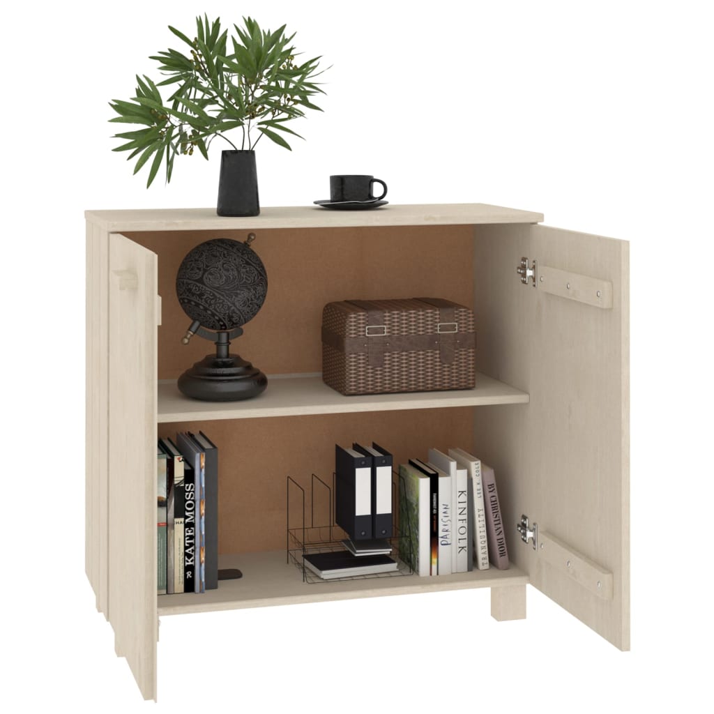 Skjenk HAMAR honningbrun 85x35x80 cm heltre furu