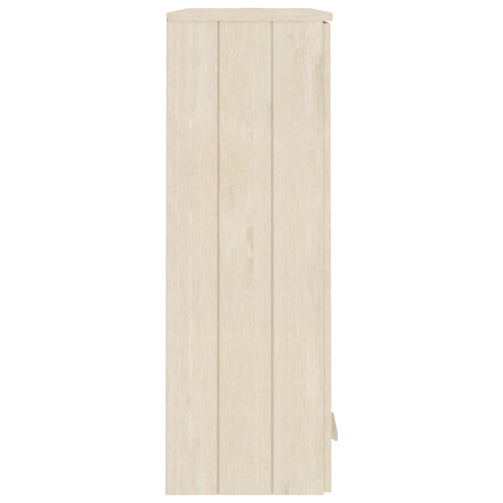 Skjenketopp HAMAR honningbrun 85x35x100 cm heltre furu