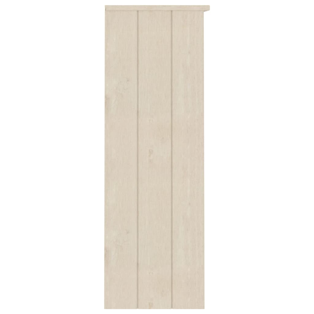 Skjenketopp HAMAR honningbrun 85x35x100 cm heltre furu