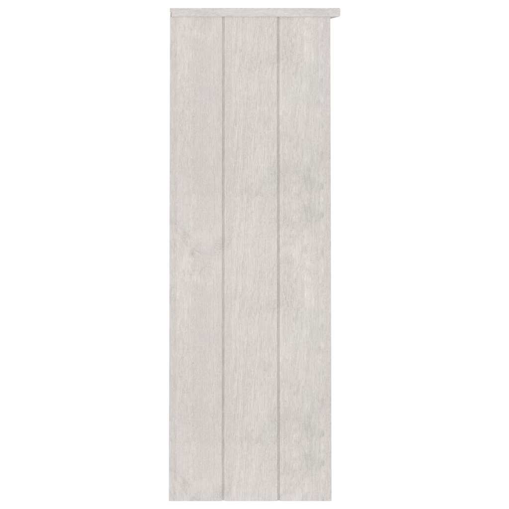 Skjenketopp HAMAR hvit 85x35x100 cm heltre furu