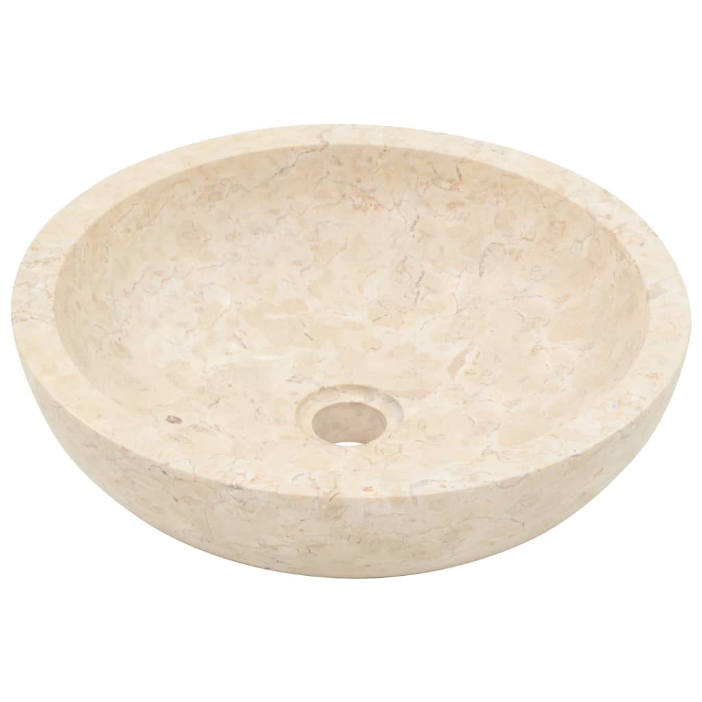 Baderomshylle med kremhvite marmorvasker heltre teak