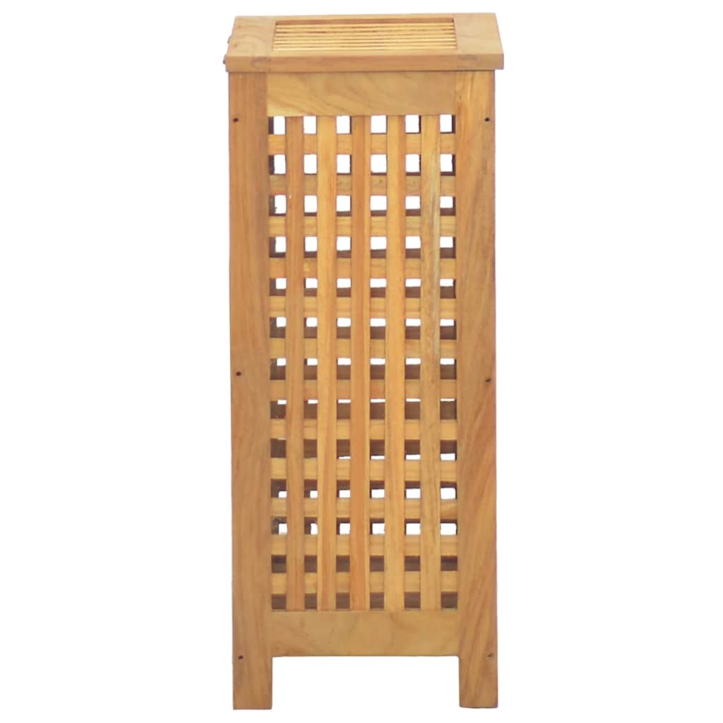 Skittentøyskurv 35x25x60 cm heltre teak