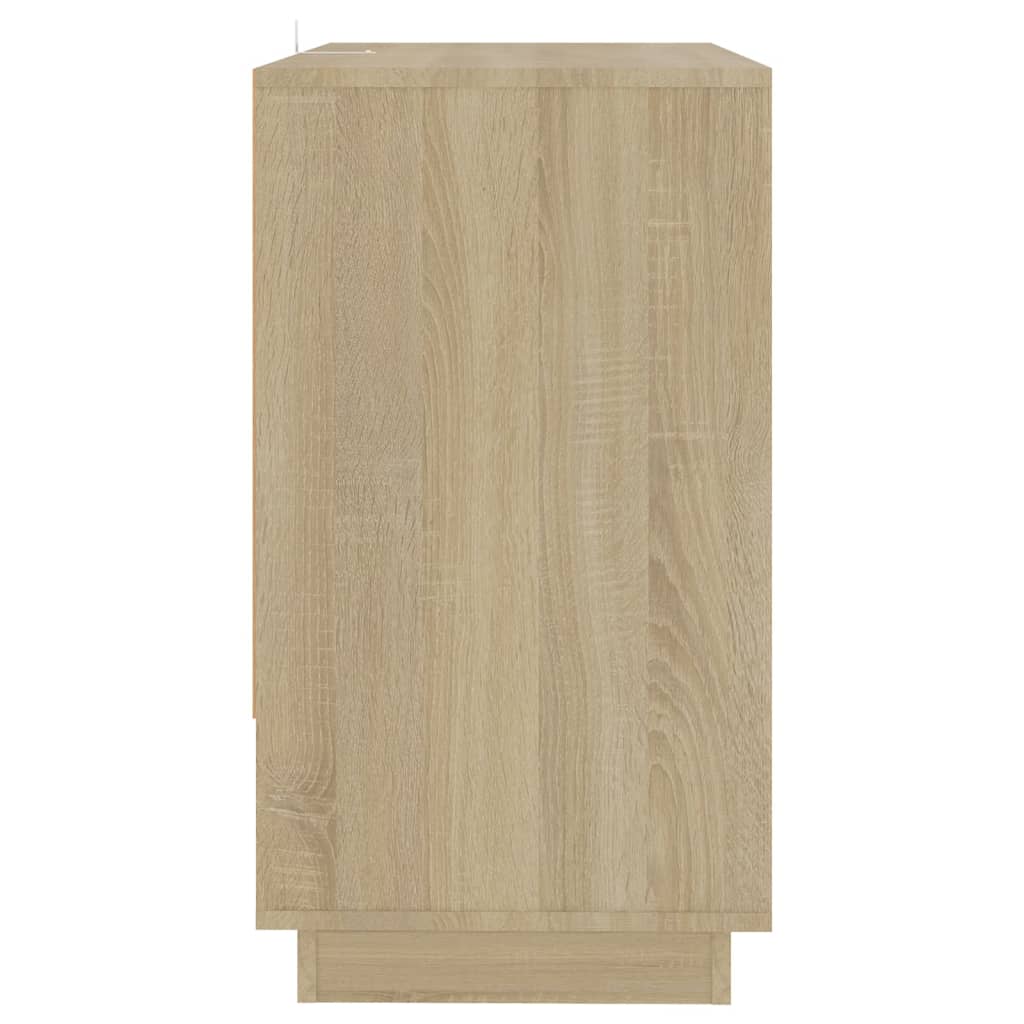 Skjenk sonoma eik 70x41x75 cm konstruert tre