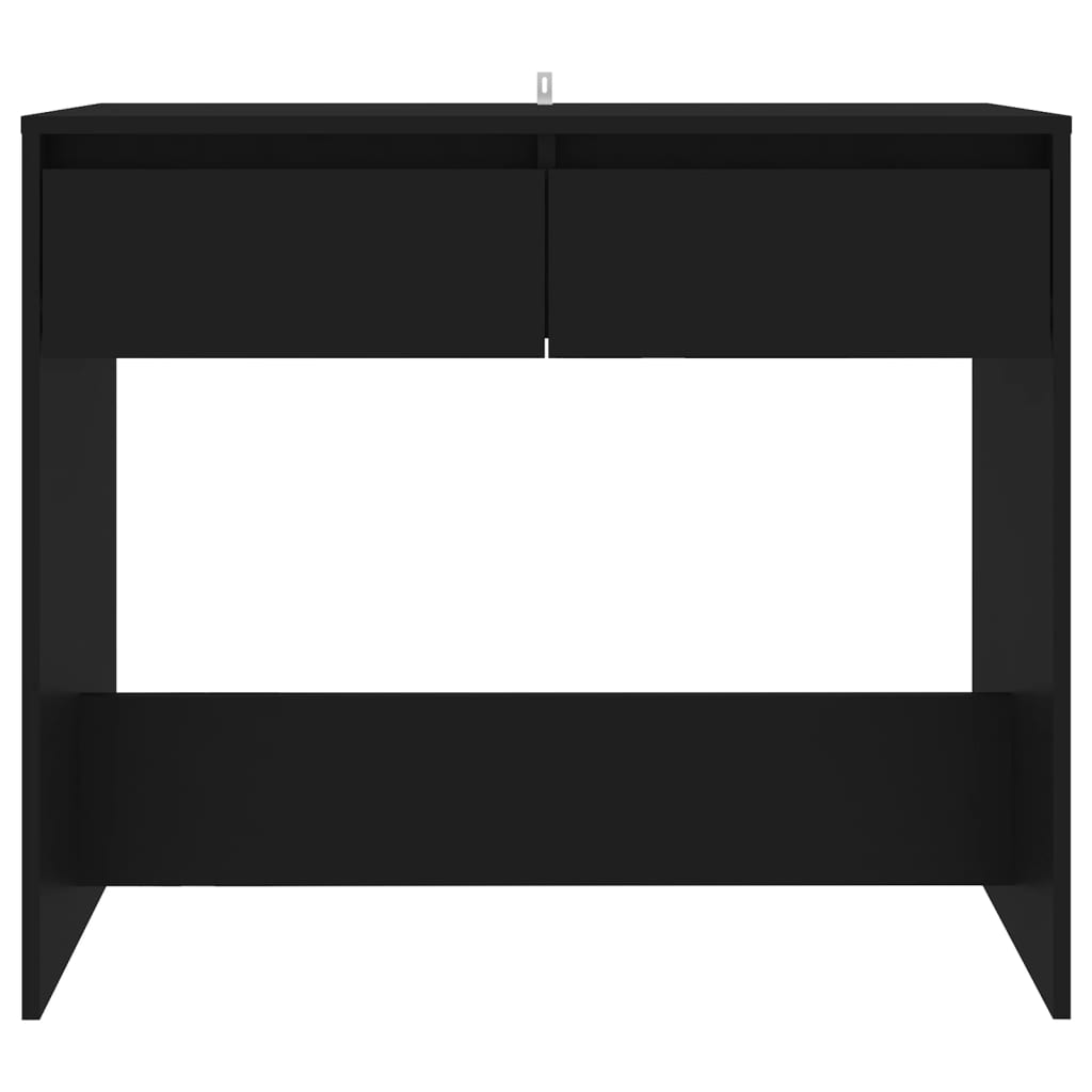 Konsollbord svart 89x41x76,5 cm stål