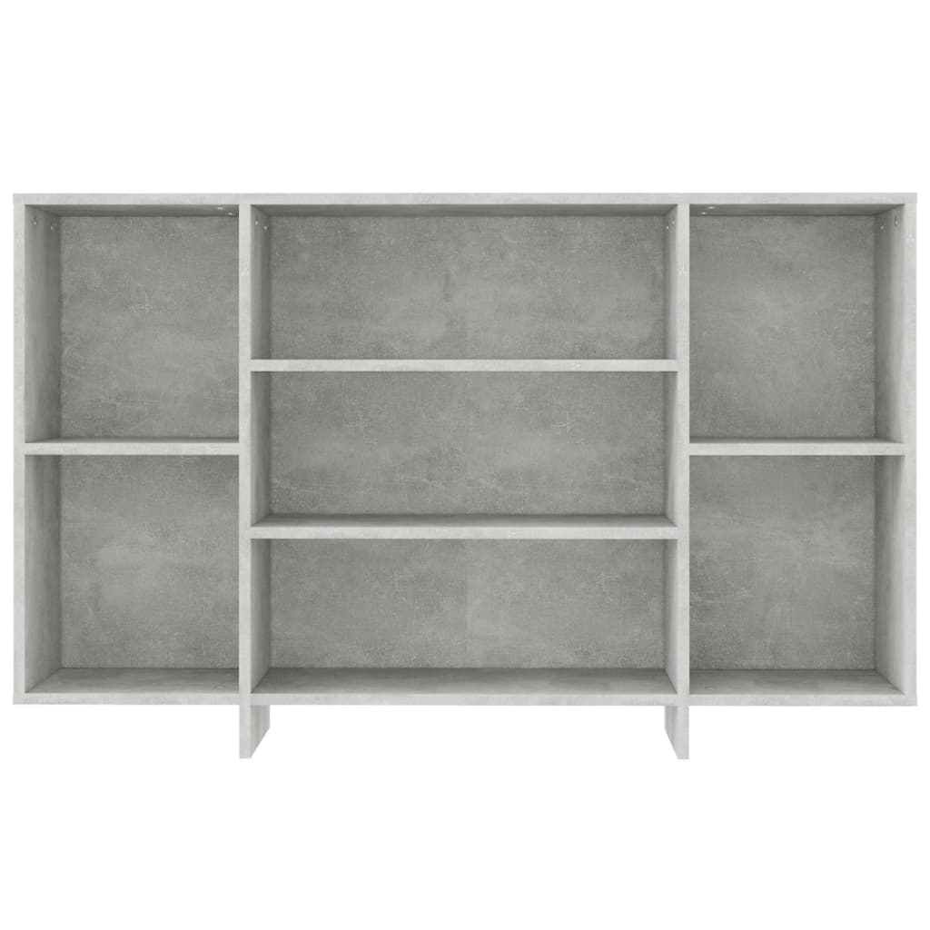 Skjenk betonggrå 120x30x75 cm konstruert tre