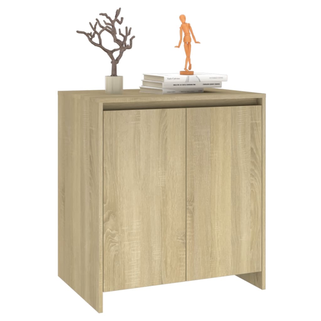 Skjenk sonoma eik 70x41x75 cm konstruert tre