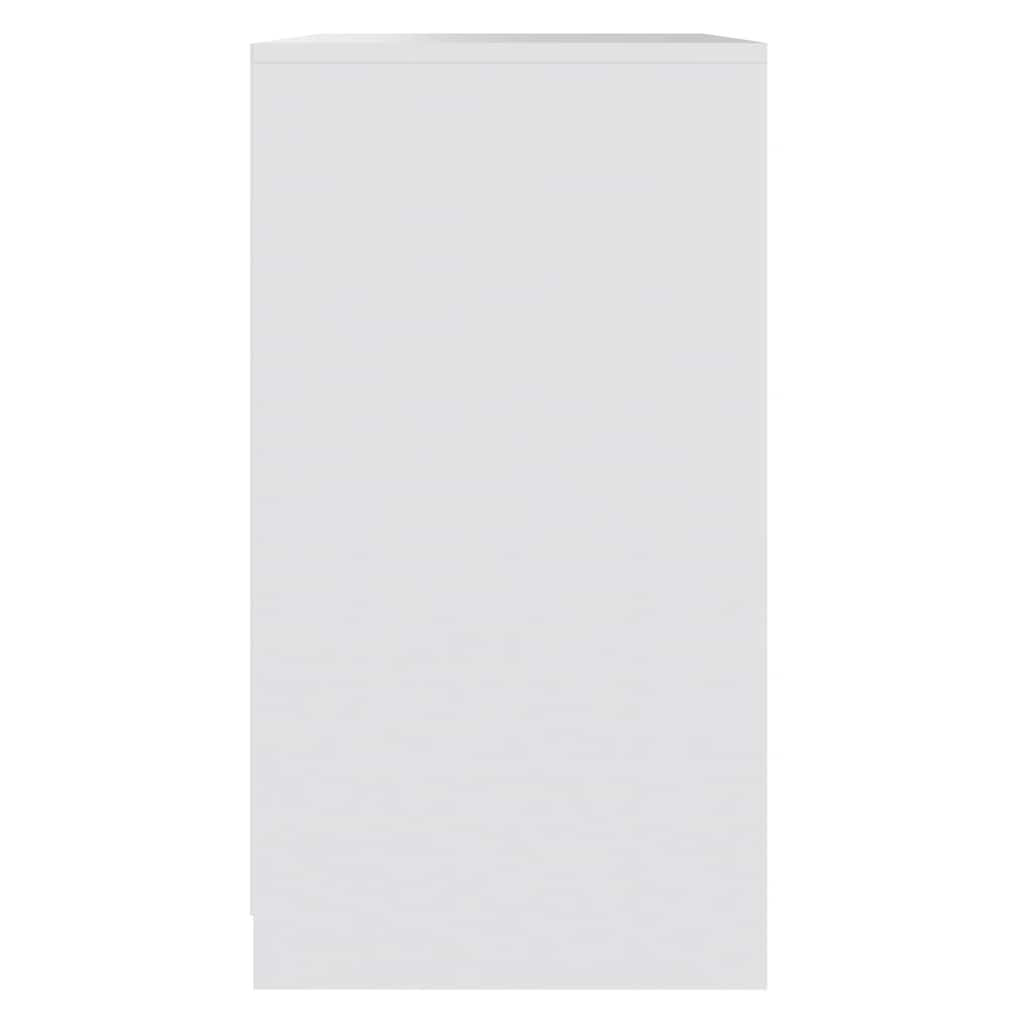 Skjenk hvit 70x40,5x75 cm konstruert tre vidaXL