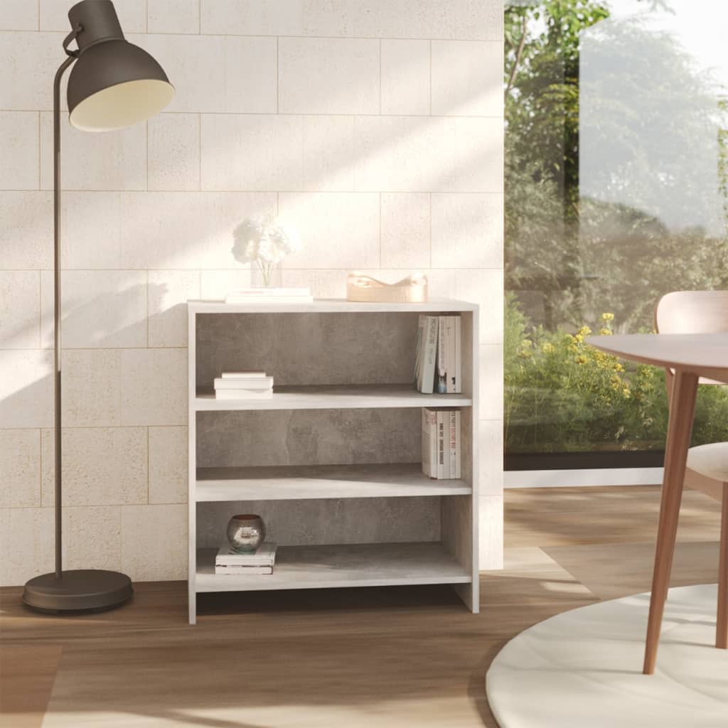 Skjenk betonggrå 70x40,5x75 cm konstruert tre