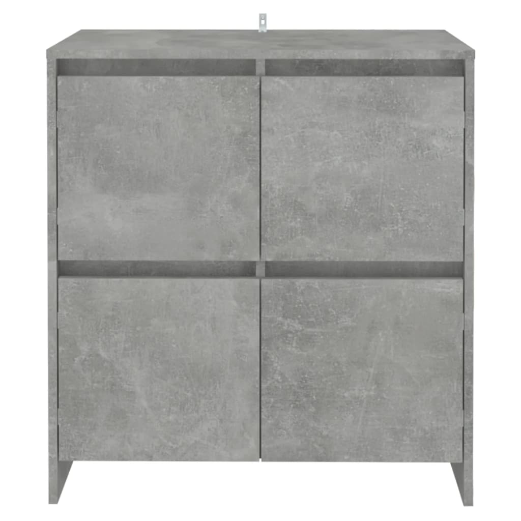Skjenk betonggrå 70x41x75 cm konstruert tre