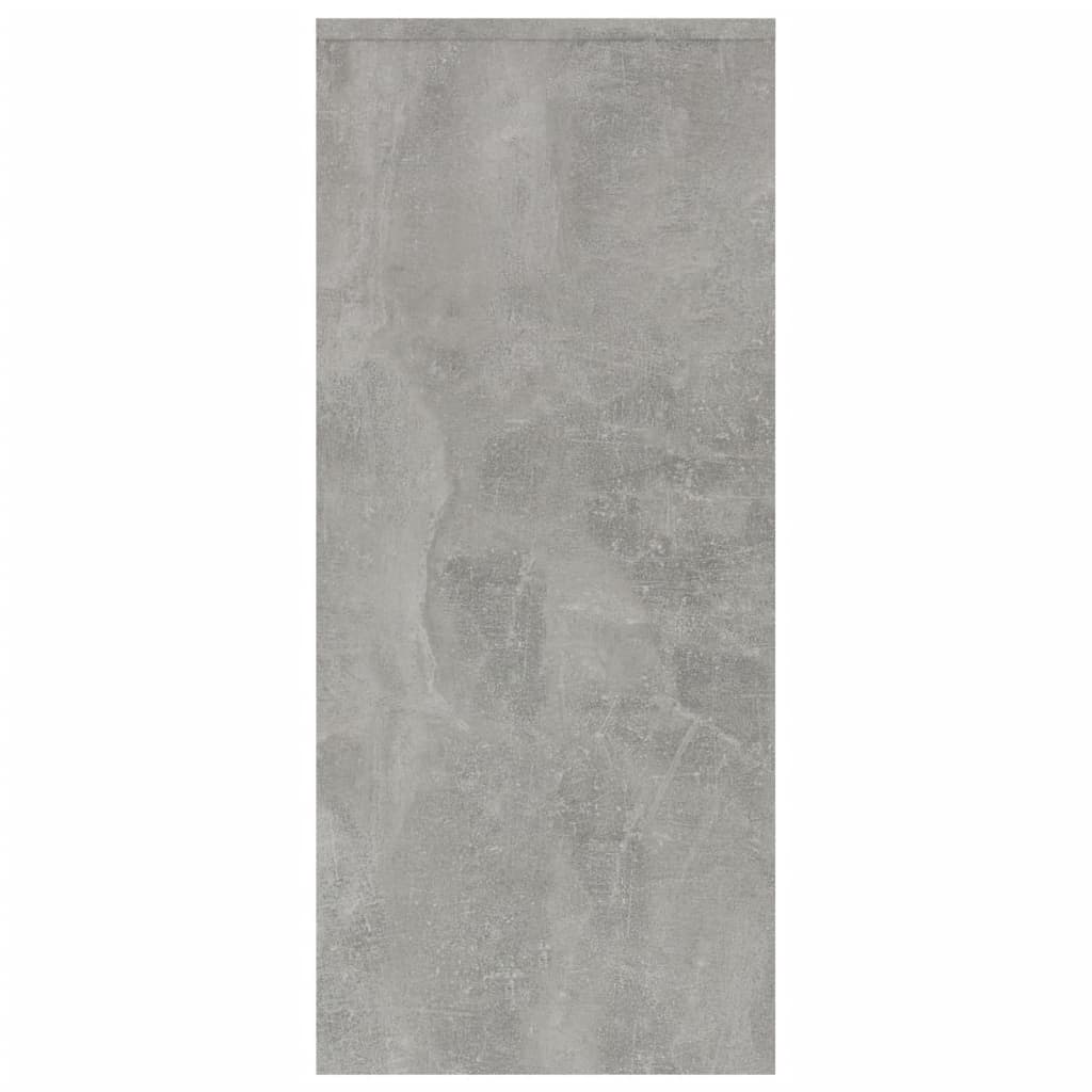 Skjenk betonggrå 102x33x75 cm konstruert tre