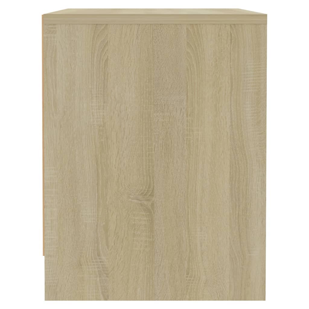 Nattbord 2 stk sonoma eik 45x34x44,5 cm konstruert tre