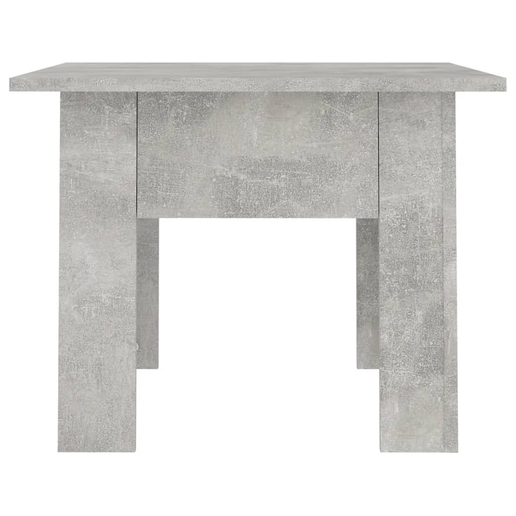 Salongbord betonggrå 55x55x42 cm konstruert tre