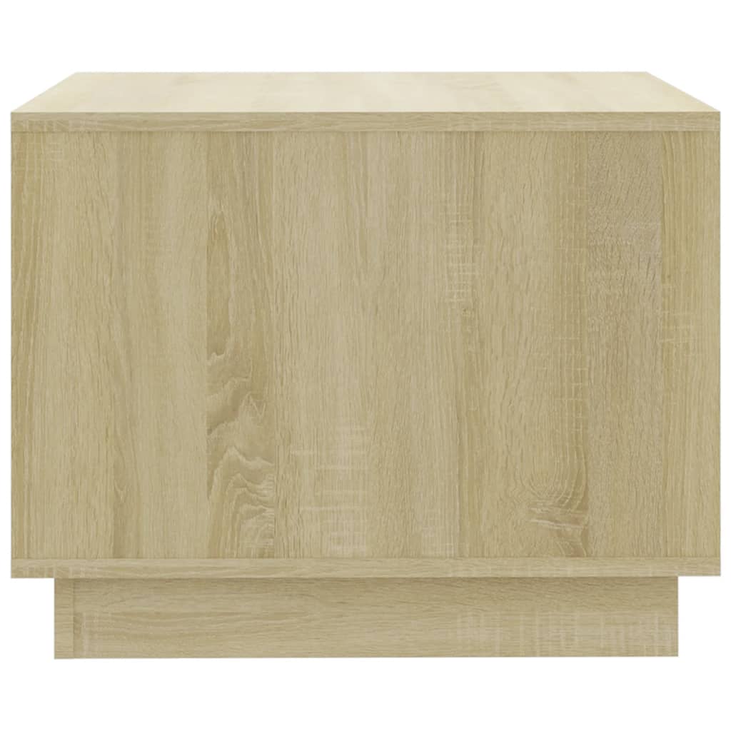 Salongbord sonoma eik 55x55x43 cm konstruert tre