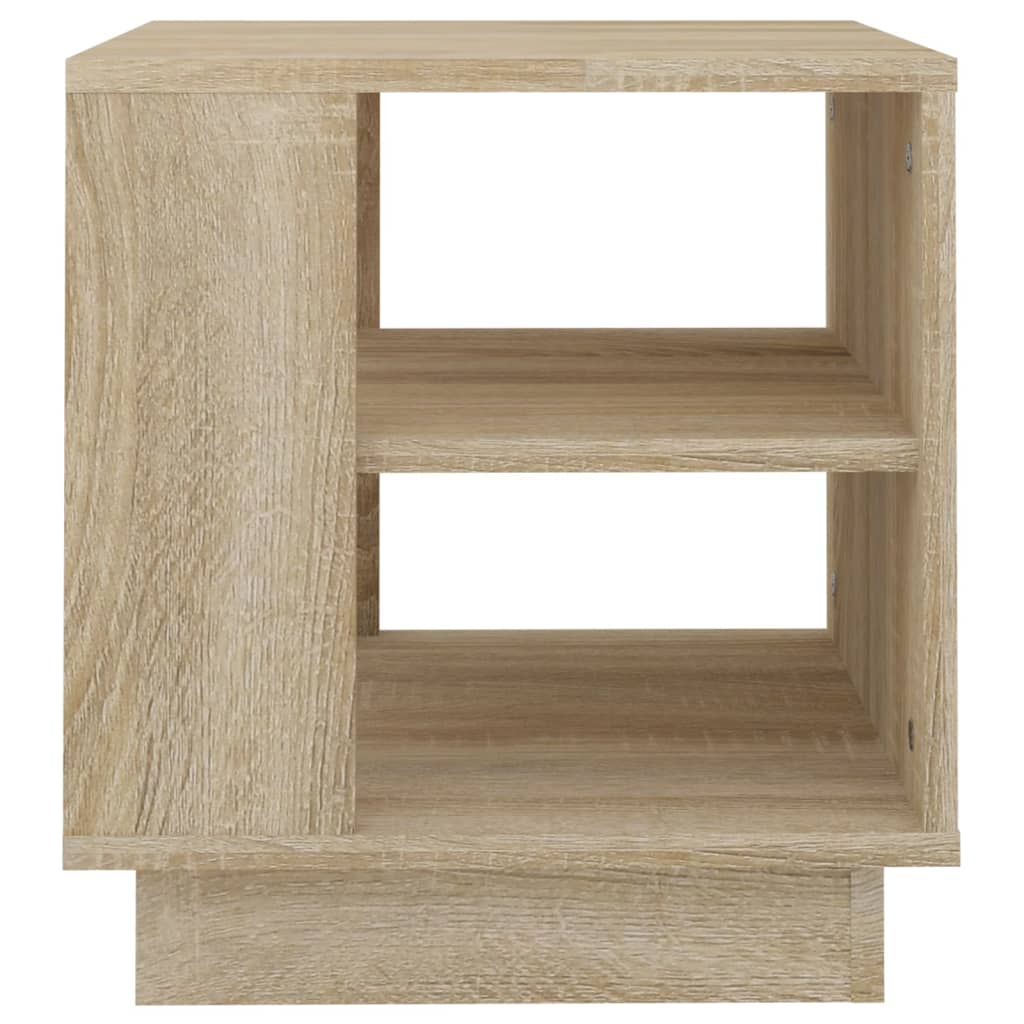 Salongbord sonoma eik 40x40x43 cm konstruert tre