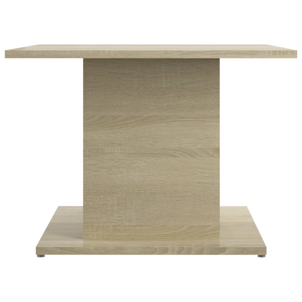 Salongbord sonoma eik 55,5x55,5x40 cm konstruert tre