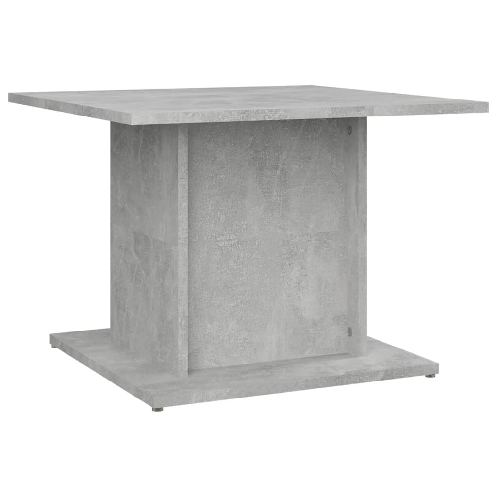 Salongbord betonggrå 55,5x55,5x40 cm konstruert tre