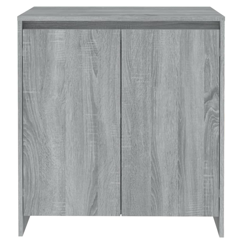 Skjenk grå sonoma 70x41x75 cm konstruert tre