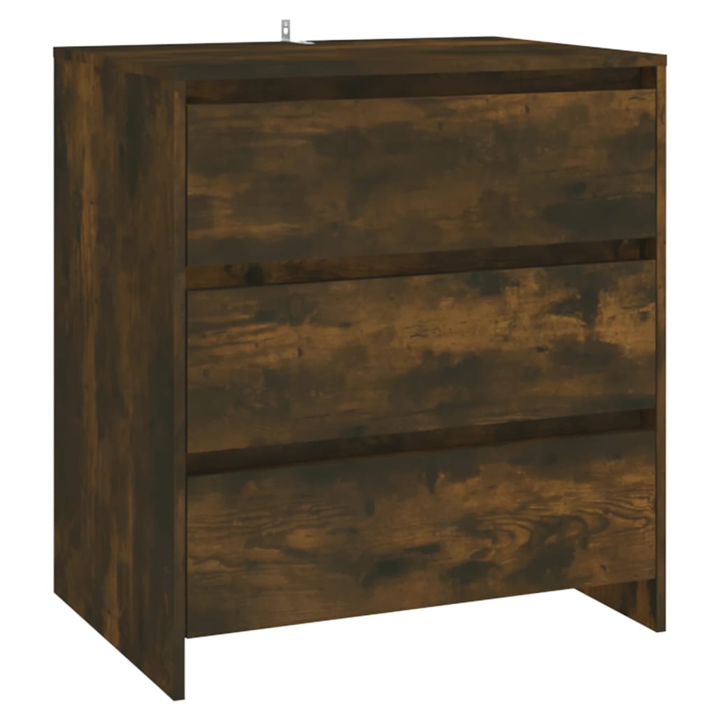 Skjenk røkt eik 70x41x75 cm konstruert tre