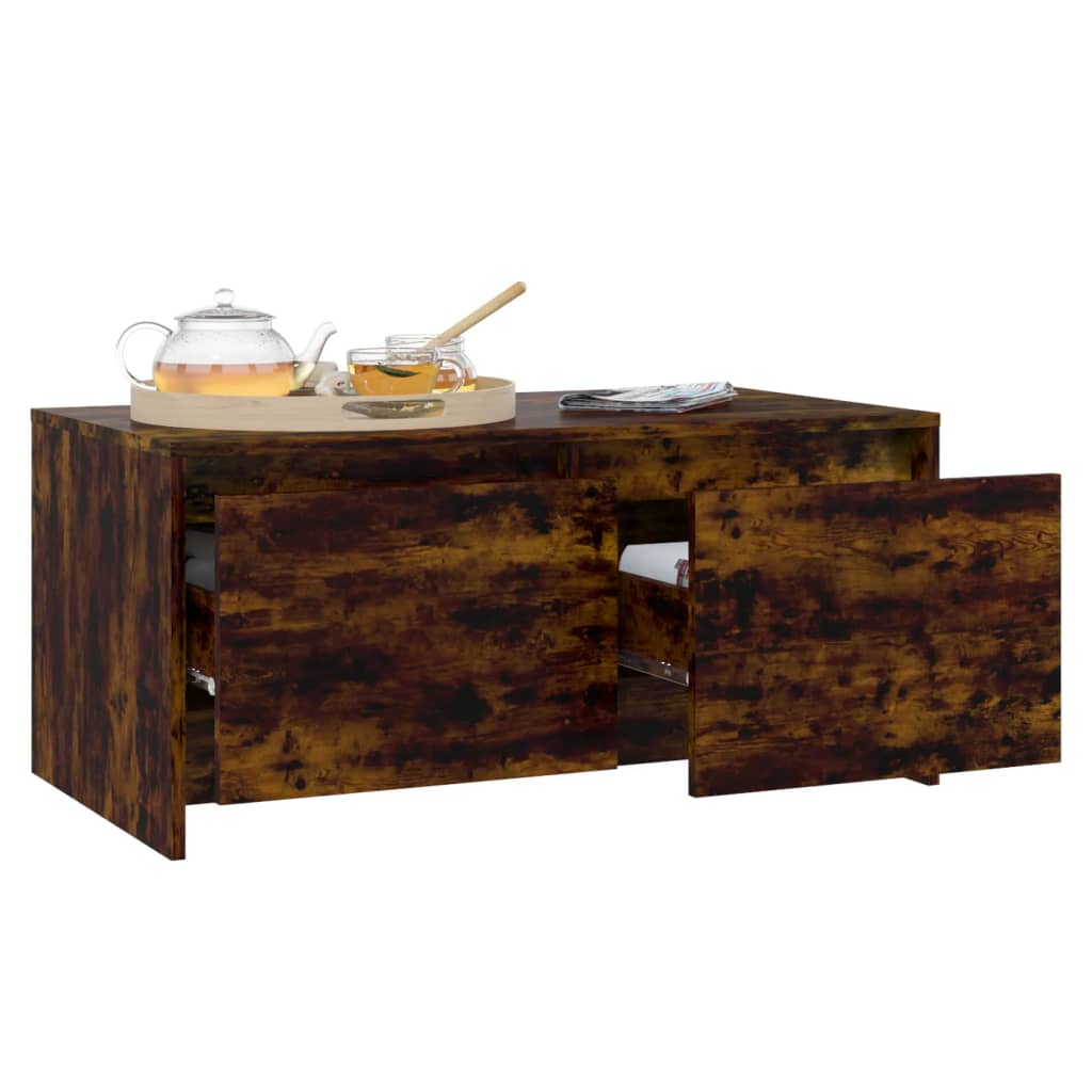 Salongbord sonoma eik 90x50x41,5 cm konstruert tre