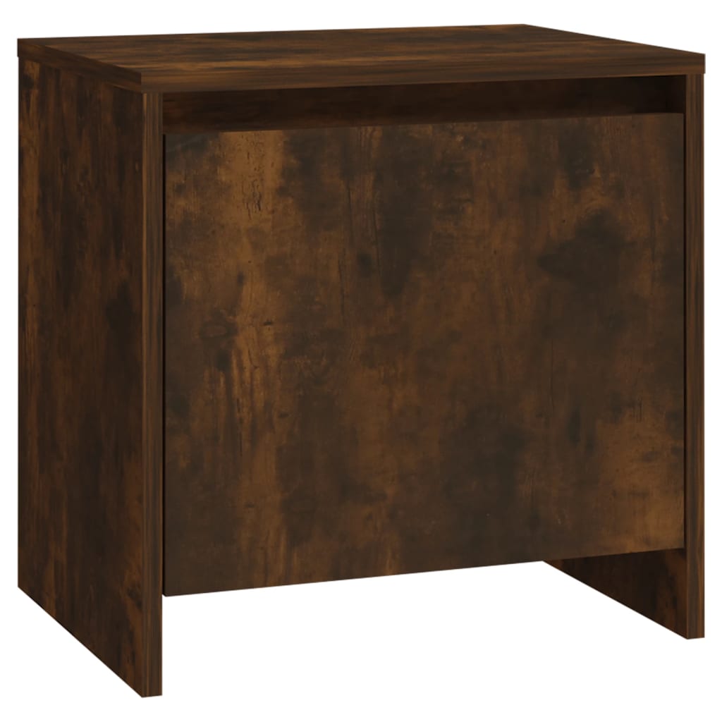 Nattbord røkt eik 45x34x44,5 cm konstruert tre