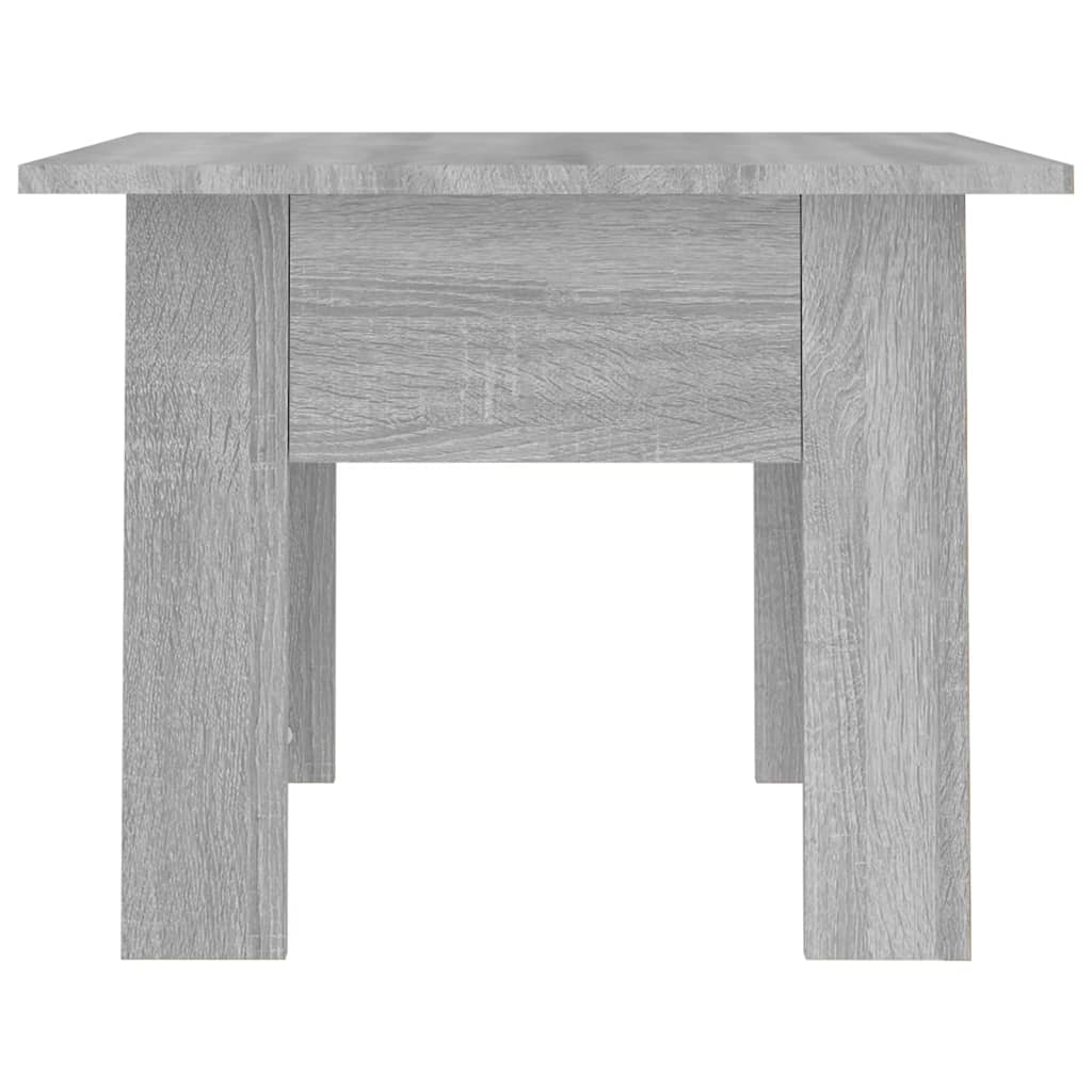 Salongbord grå sonoma eik 55x55x42 cm konstruert tre