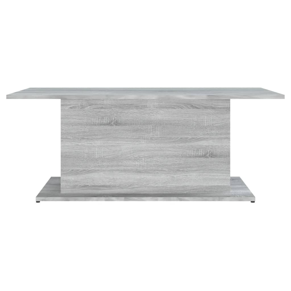 Salongbord grå sonoma 102x55,5x40 cm konstruert tre