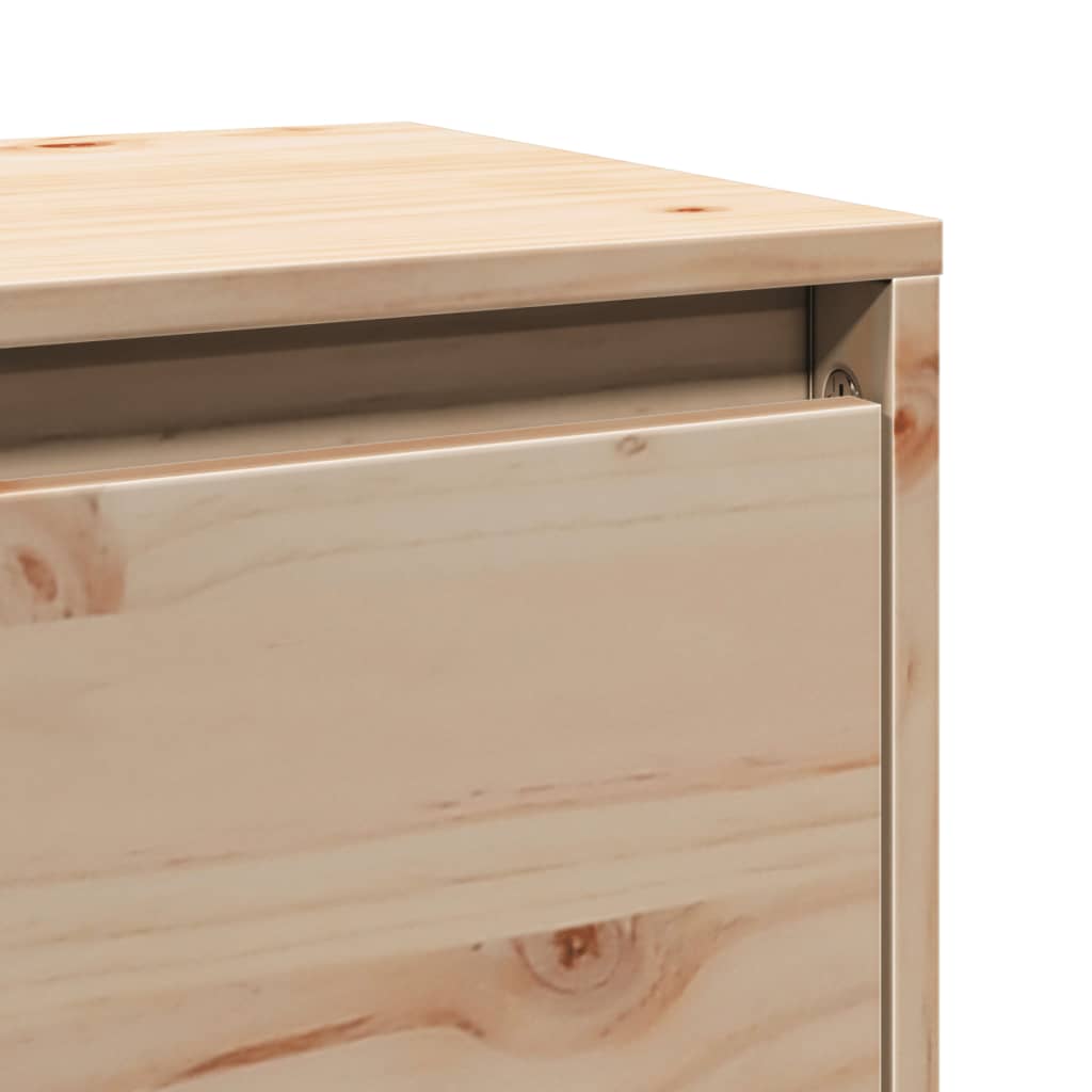 Veggskap 45x30x35 cm heltre furu vidaXL