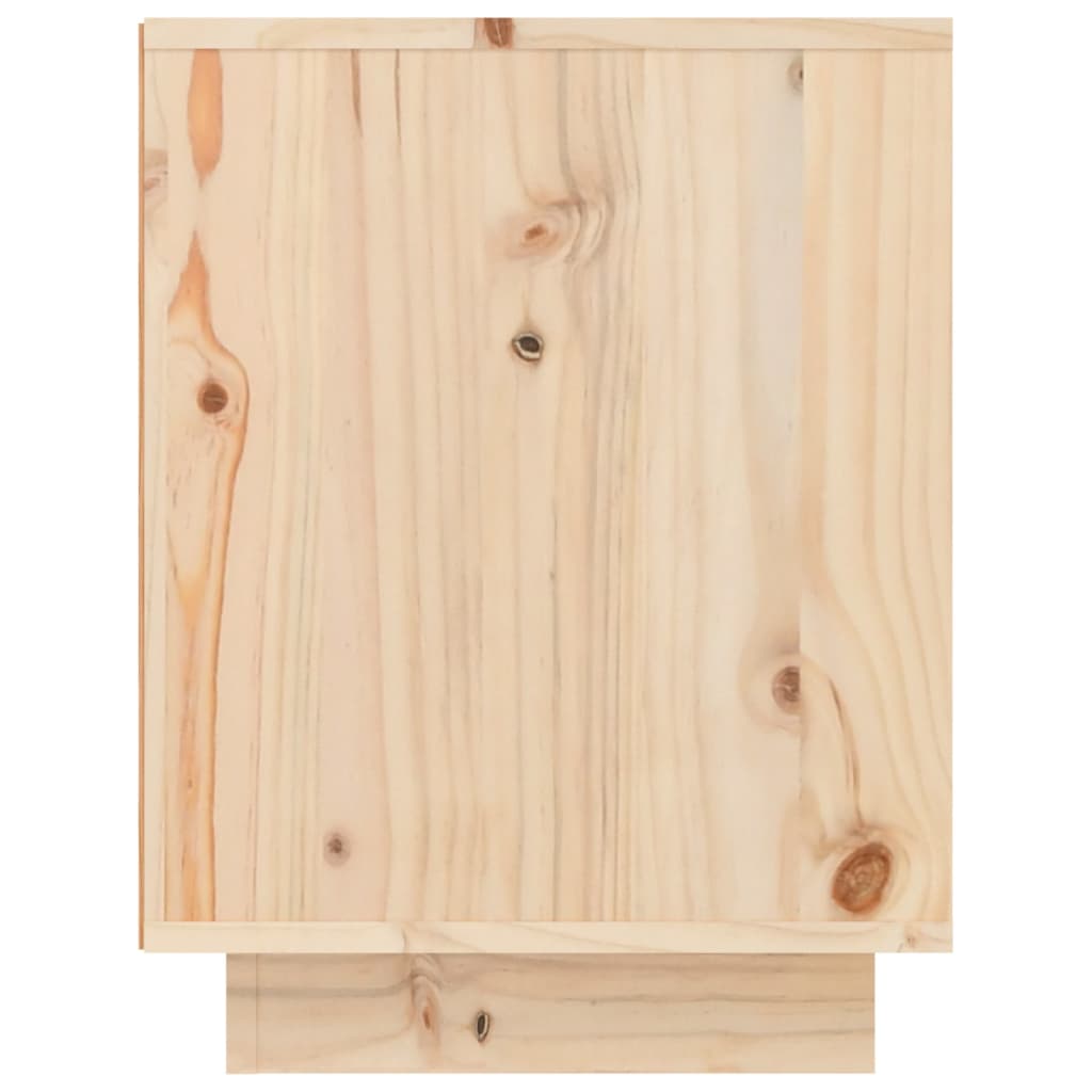 Skohylle 60x34x45 cm heltre furu vidaXL