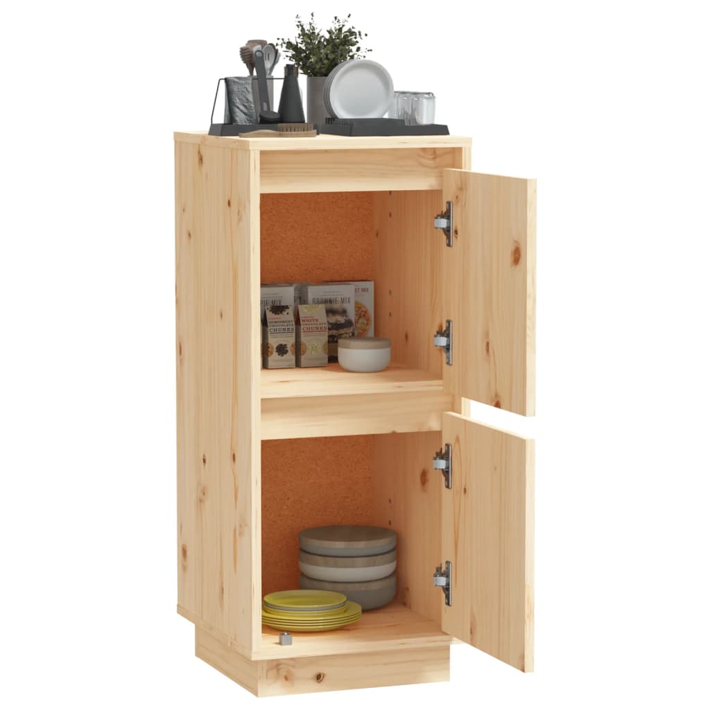 Skjenk 31,5x34x75 cm heltre furu