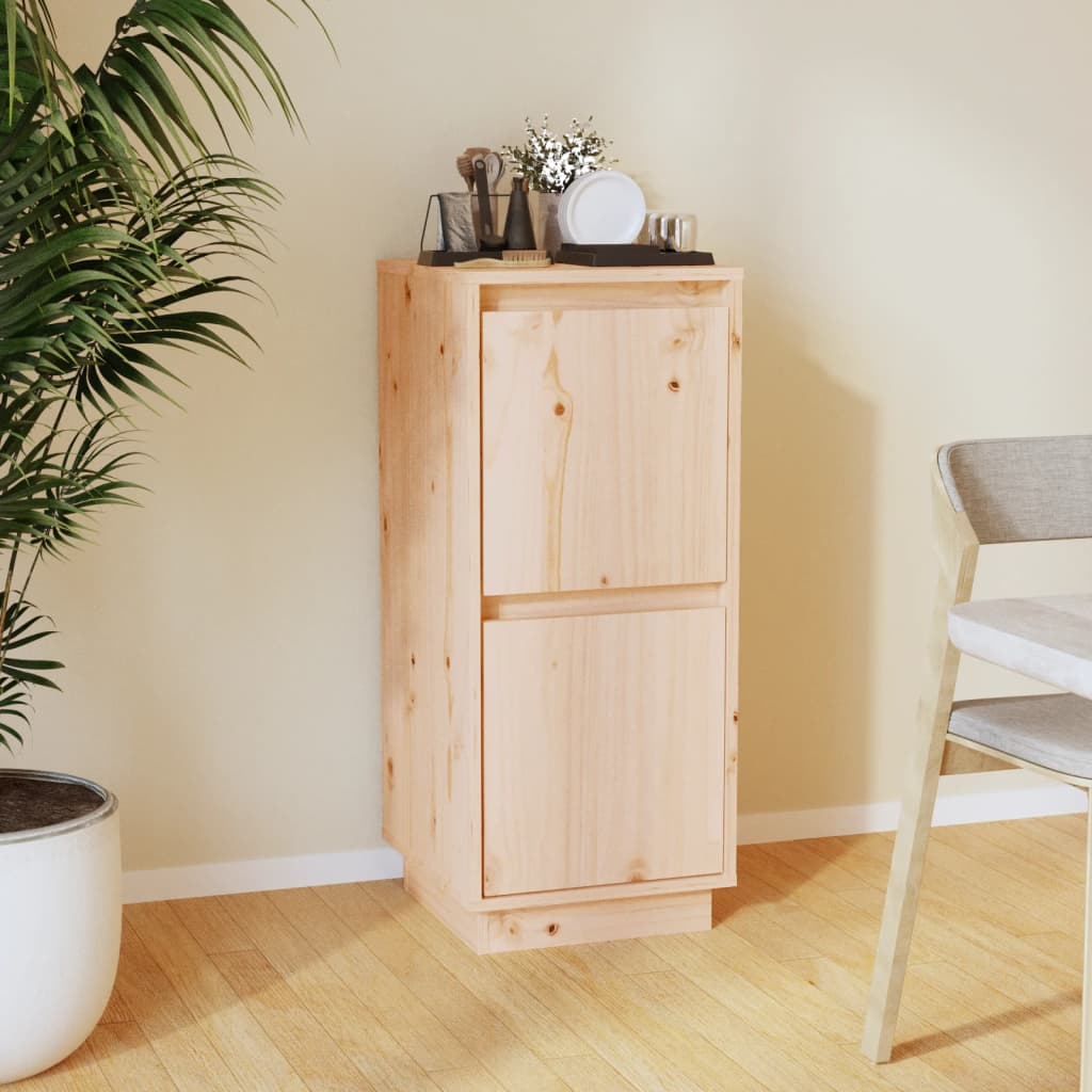 Skjenk 31,5x34x75 cm heltre furu
