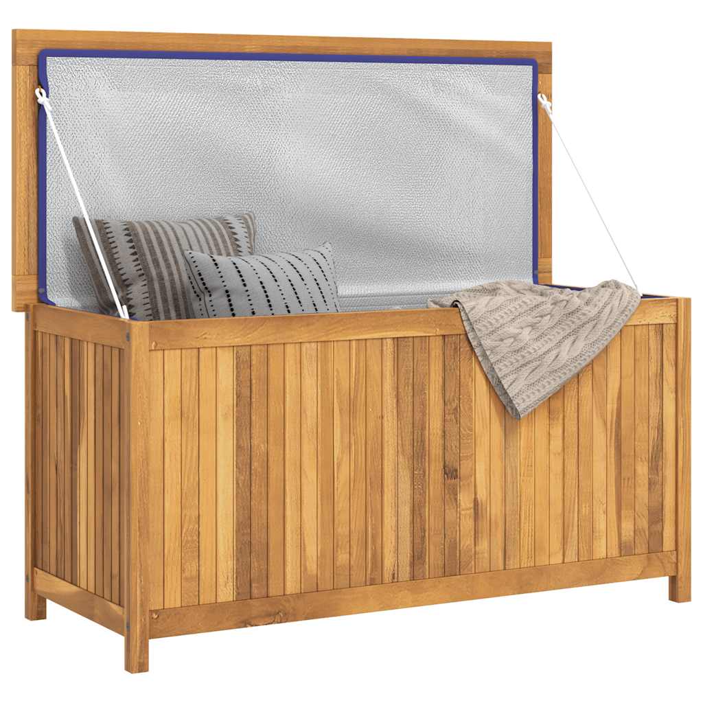 Hageboks 114x50x58 cm heltre teak