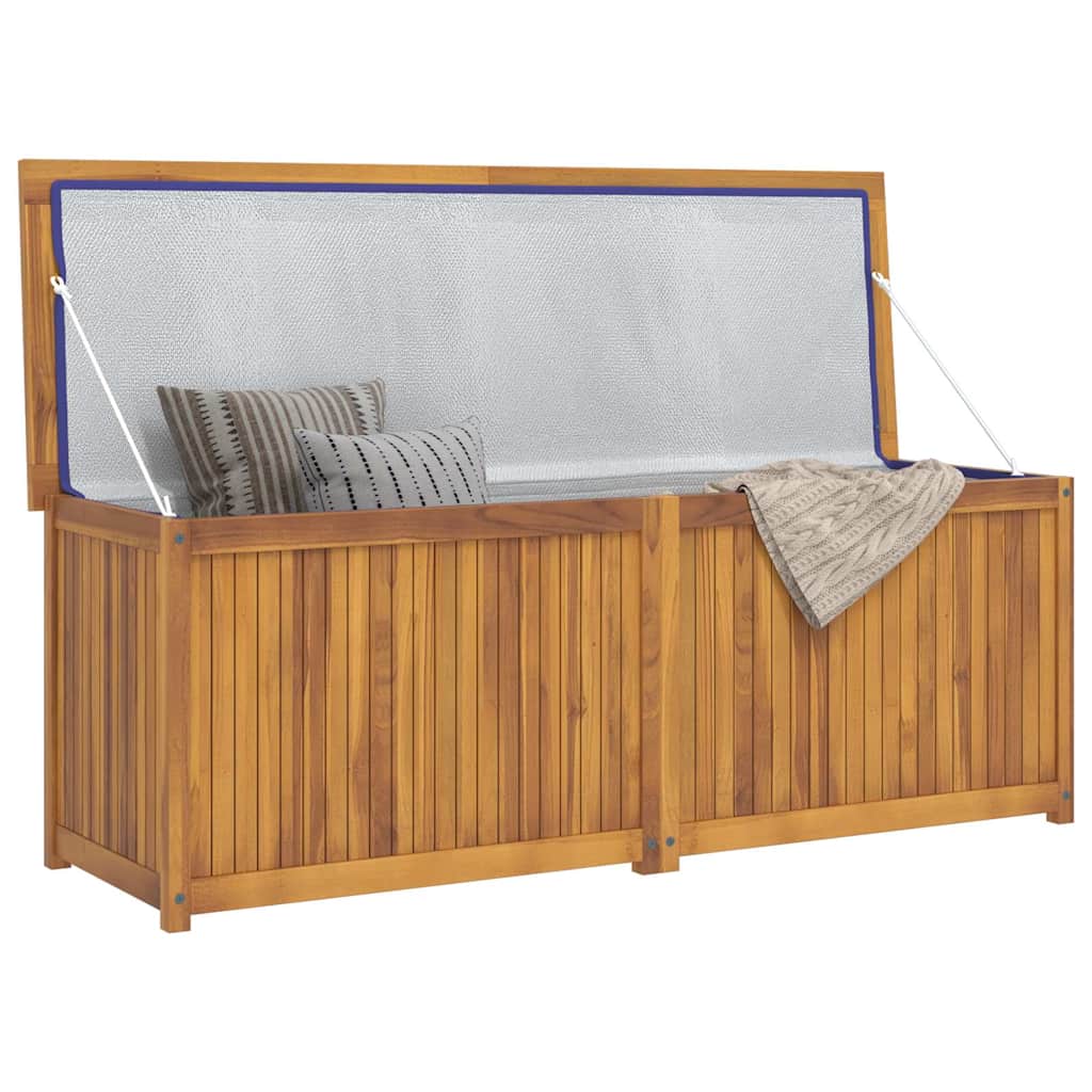 Hageboks 150x50x55 cm heltre teak