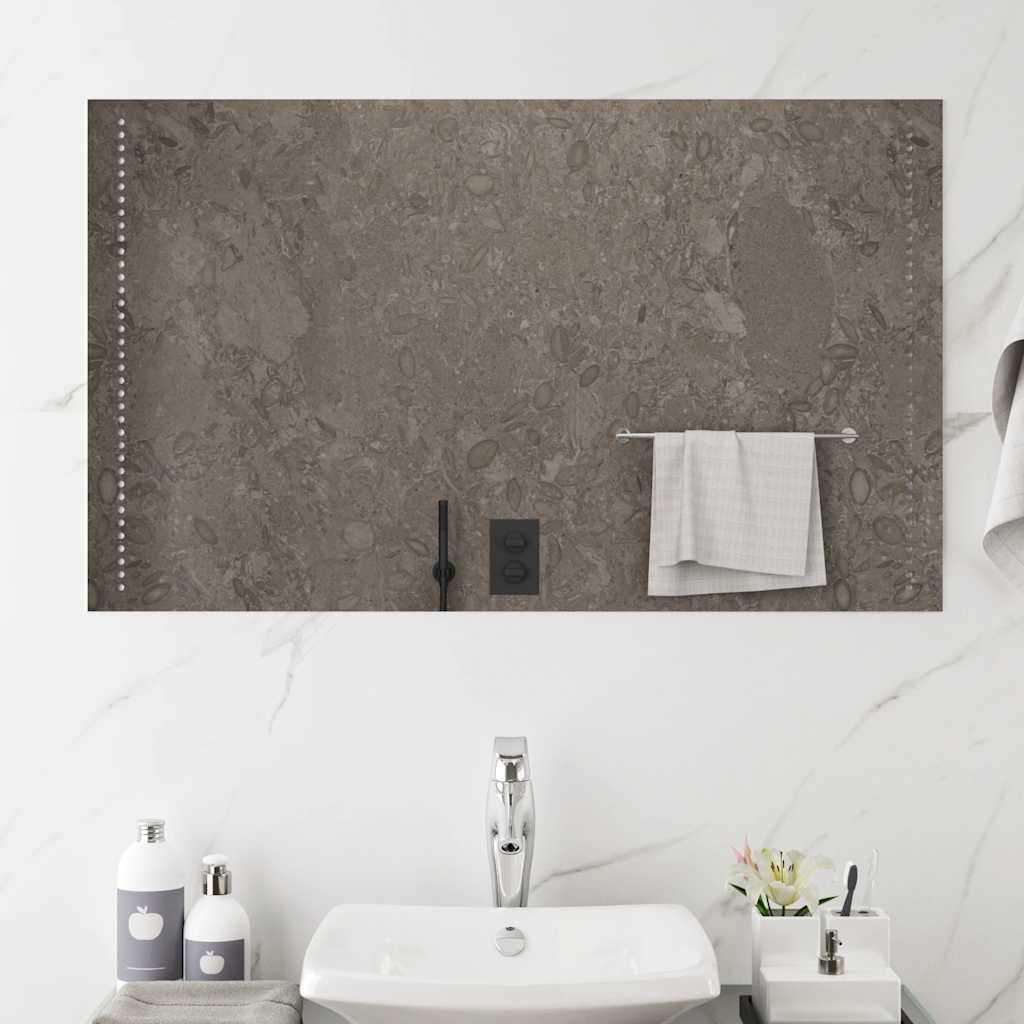 Baderomsspeil med LED 100x60 cm
