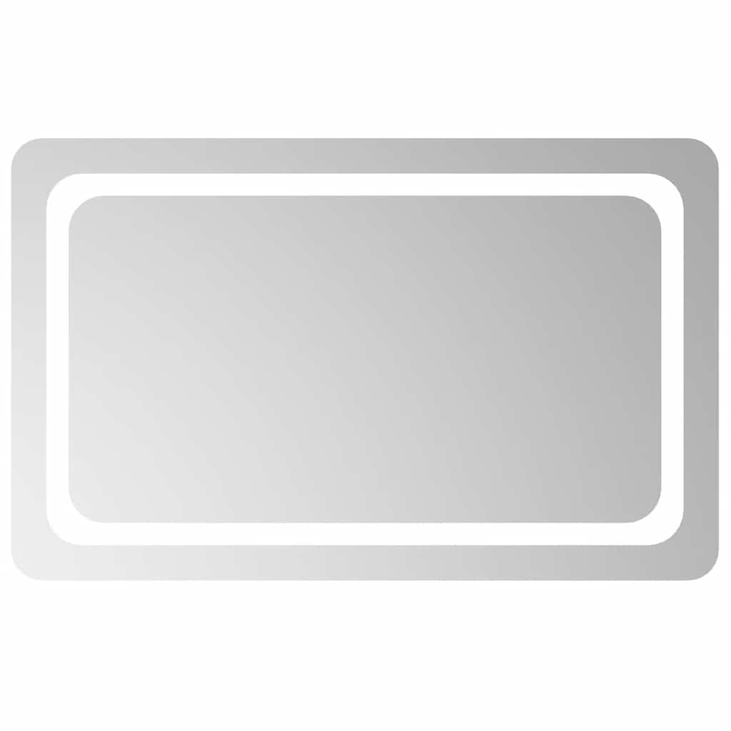 Baderomsspeil med LED 80x50 cm